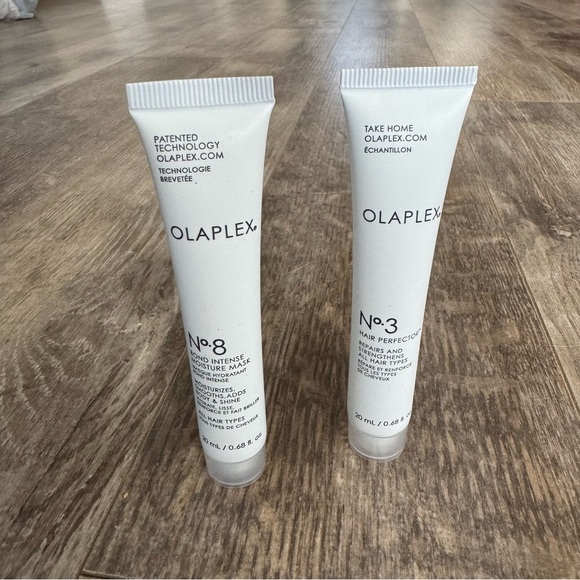 NWT! OLAPLEX No. 8 Bond Intense Moisture Mask and No. 3 Hair Perfector .68oz - Picture 1 of 5